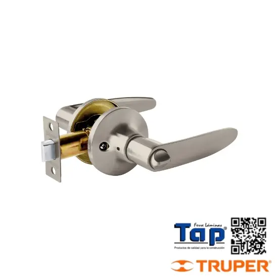 Imagen de CERRADURA SOBREPONER DER INSTALAFACIL LLAVE PUNTOS BLISTER