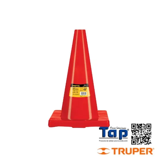 Imagen de CO DE PRECAUCION DE 45 CM DE PVC PRETUL
