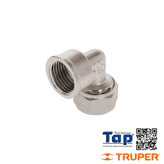 Imagen de CODO 90° P PEALPE 009 3/8" C ROSCA HEMBRA FOSET