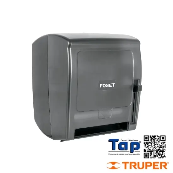 Imagen de DISPENSADOR ABS P TOALLA DE PAPEL EN ROLLOHUMO FOSET