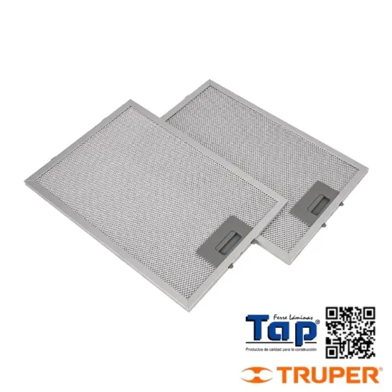 Imagen de FILTROS DE ALUMINIO P CAMPANA CAME-50 JGO 2