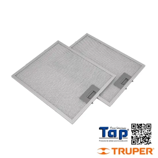 Imagen de FILTROS DE ALUMINIO P CAMPANA CAME-75 JGO 2