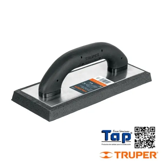 Imagen de FLOTA HULE 9 013 1/2" ESP. 015 5/8" ACABADO FINO COMFORT GRI