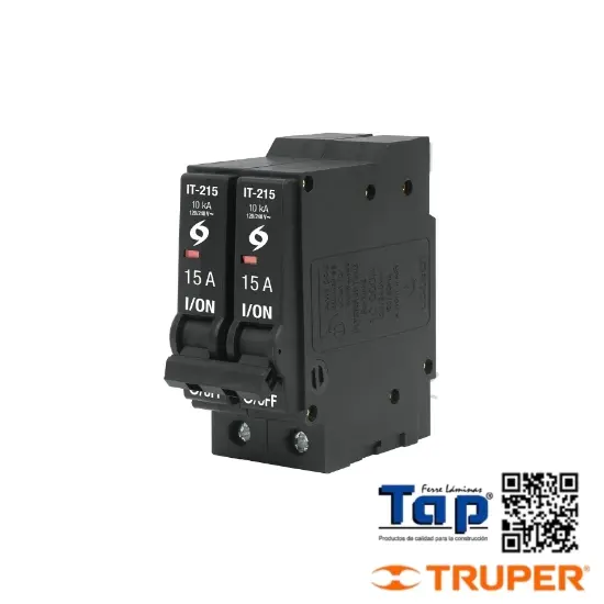 Imagen de INTERRUPTOR 2 POLOS 15A ENCHUFABLE A GRANEL VOLTECK