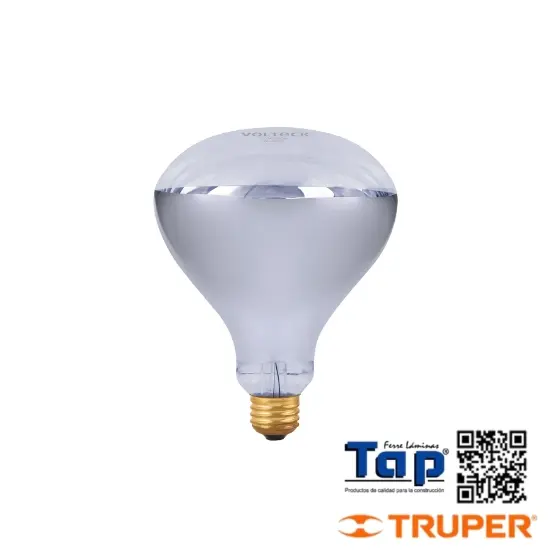 Imagen de LAMP INCANDESCENTE DE CALOR BR40 250 WATTS TRANSP