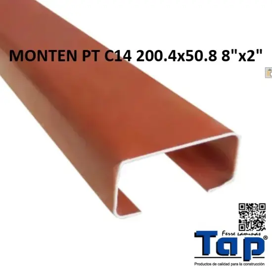 Imagen de MONTEN PT C14 200.4x50.8 8"x2"