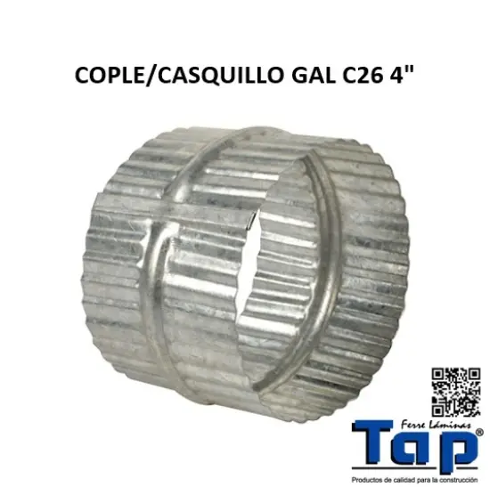 Imagen de COPLE/CASQUILLO GAL C26 4"