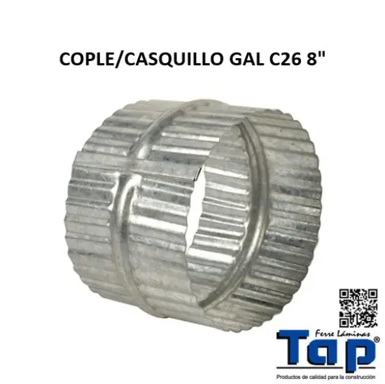Imagen de COPLE/CASQUILLO GAL C26 8"