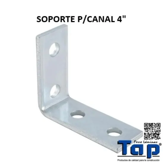 Imagen de SOPORTE P/CANAL 4"