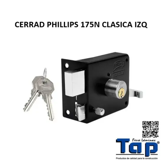 Imagen de CERRAD PHILLIPS 175N CLASICA IZQ