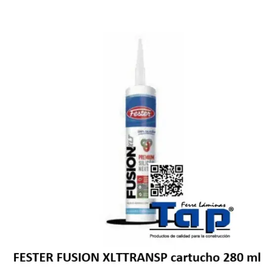 Imagen de FESTER FUSION XLTTRANSP cartucho 280 ml