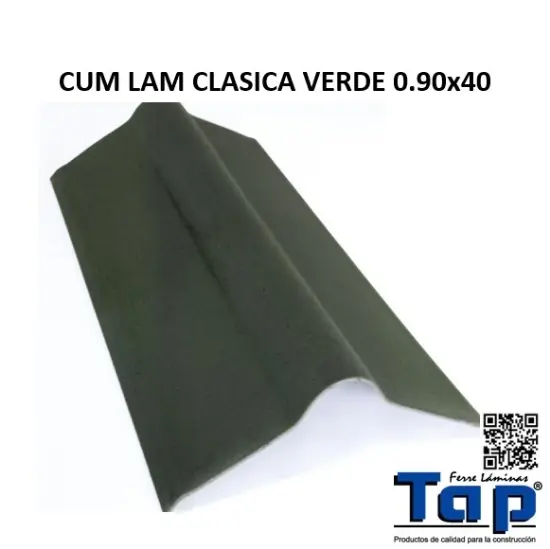 Imagen de CUM LAM CLASICA VERDE 0.90x40