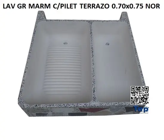 Imagen de LAV GR MARM C/PILET TERRAZO 0.70x0.75 NOR