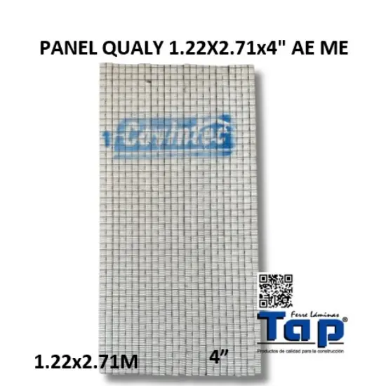 Imagen de PANEL QUALY 1.22X2.71x4" AE ME