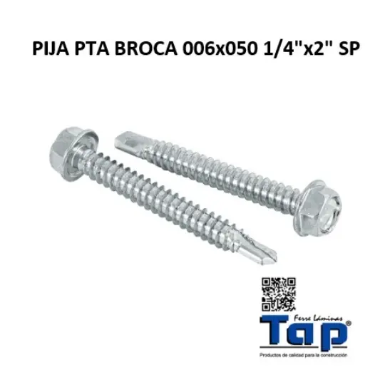 Imagen de PIJA PTA BROCA 006x050   1/4"x2" SP