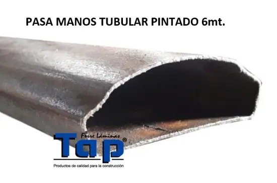 Imagen de PASA MANOS TUBULAR PINTADO 6mt.