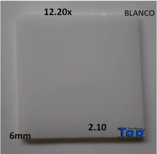 Imagen de POLI RE CEL 06 2.10X12.20 BCO STARLINE