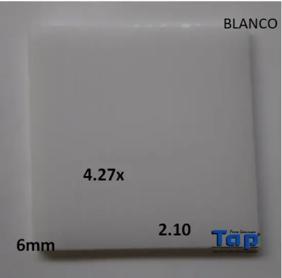 Imagen de POLI RE CEL 06 2.10X 4.27 BCO STARLINE