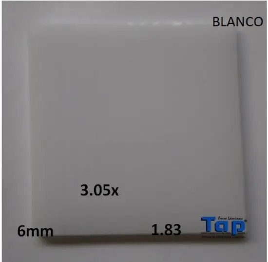 Imagen de POLI RE CEL 06 1.83X 3.05 BCO STARLINE