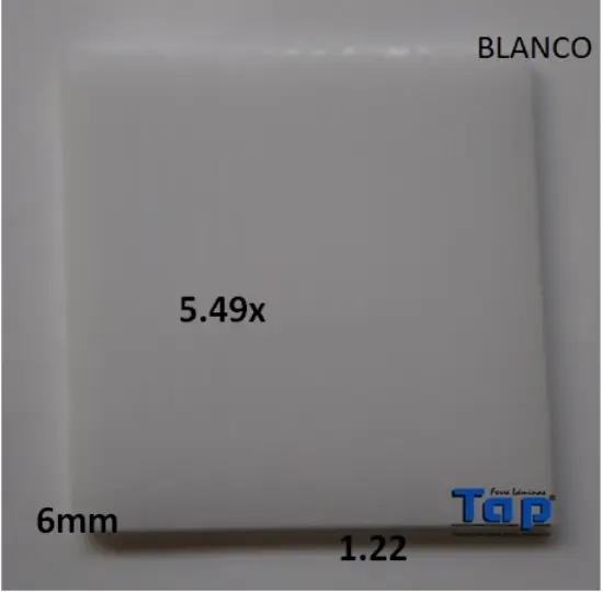 Imagen de POLI RE CEL 06 1.22X 5.49 BCO STARLINE