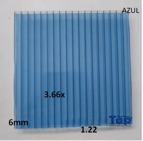 Imagen de POLI CEL 06 1.22X 3.66 AZU MULTIWALL