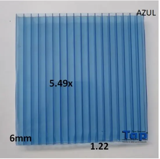 Imagen de POLI CEL 06 1.22X 5.49 AZU MULTIWALL