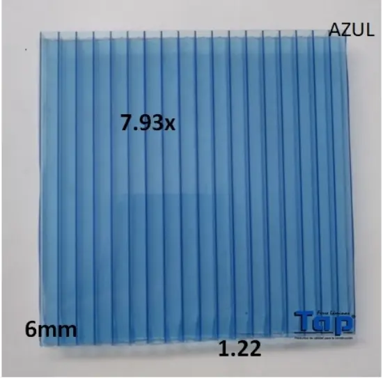 Imagen de POLI CEL 06 1.22X 7.93 AZU MULTIWALL