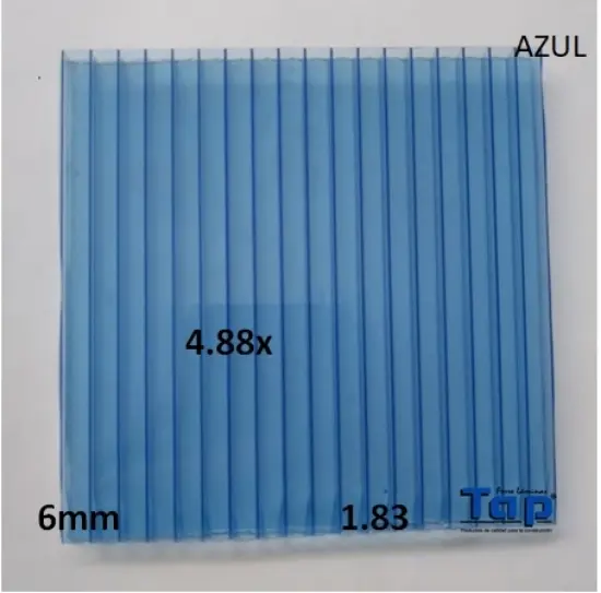 Imagen de POLI CEL 06 1.83X 4.88 AZU MULTIWALL