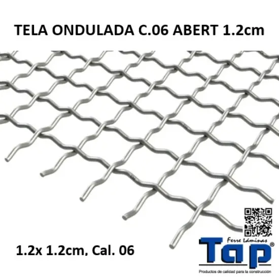 Imagen de TELA ONDULADA C.06 ABERT 1.2cm