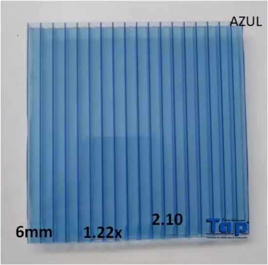 Imagen de POLI CEL 06 2.10X 1.22 AZU MULTIWALL