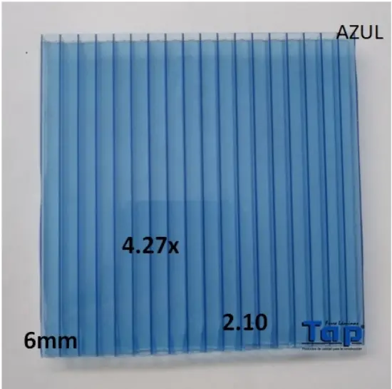 Imagen de POLI CEL 06 2.10X 4.27 AZU MULTIWALL