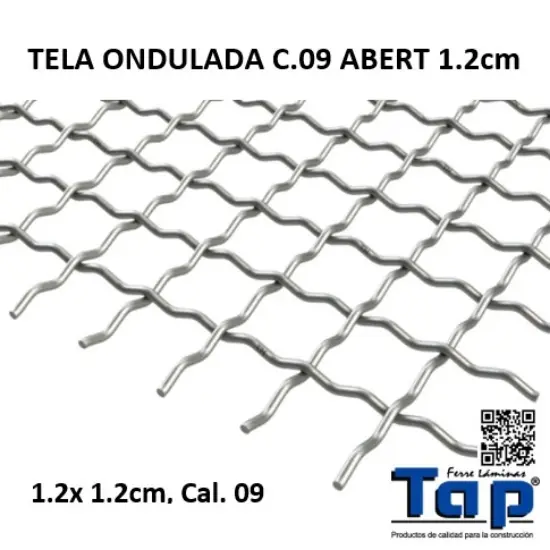 Imagen de TELA ONDULADA C.09 ABERT 1.2cm