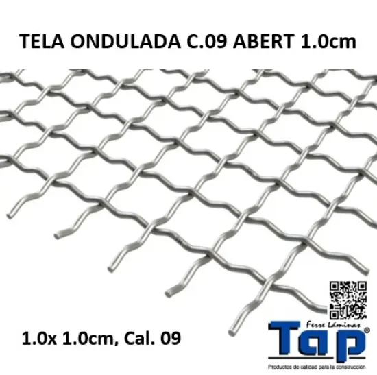 Imagen de TELA ONDULADA C.09 ABERT 1cm