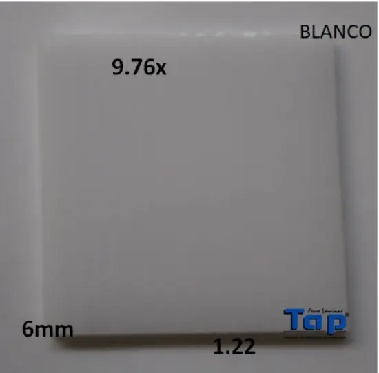 Imagen de POLI CEL 06 1.22X 9.76 BCO MULTIWALL
