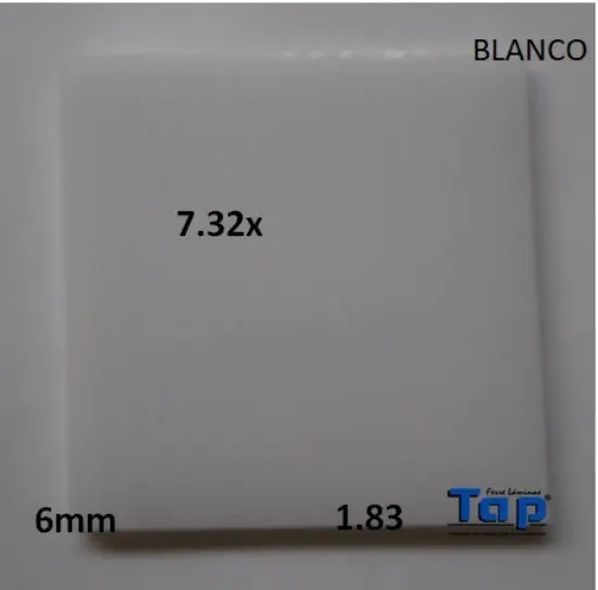 Imagen de POLI CEL 06 1.83X 7.32 BCO MULTIWALL