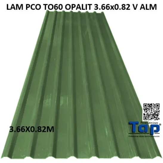 Imagen de LAM PCO TO60 OPALIT 3.66x0.82 V ALM