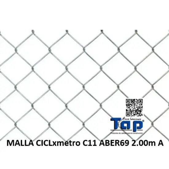 Imagen de MALLA CICLxmetro C11 ABER69 2.00m A