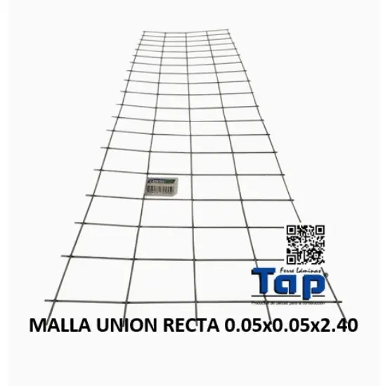 Imagen de MALLA UNION RECTA 0.05x0.05x2.40