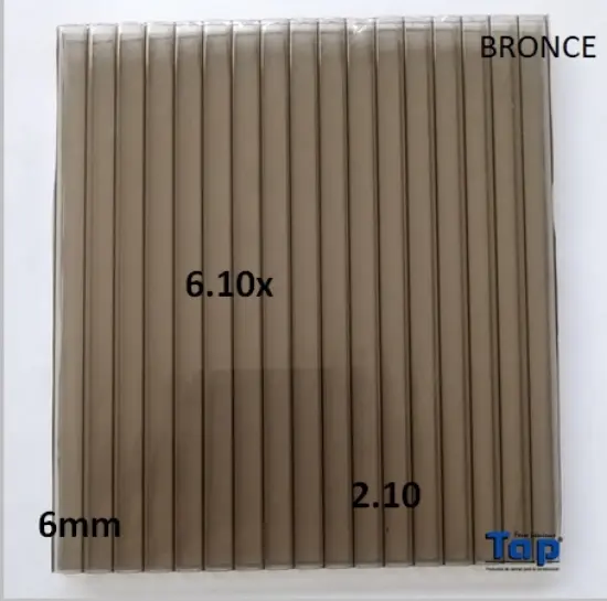 Imagen de POLI CEL 06 2.10X 6.10 BRO MULTIWALL