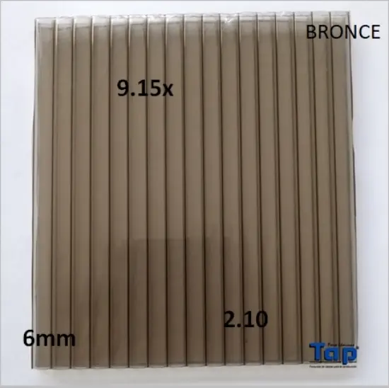 Imagen de POLI CEL 06 2.10X 9.15 BRO MULTIWALL