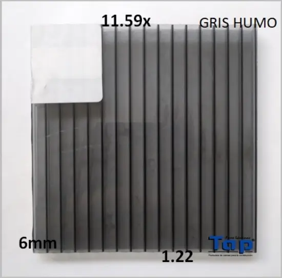 Imagen de POLI CEL 06 1.22X11.59 GRIS HUMO MULTIWALL