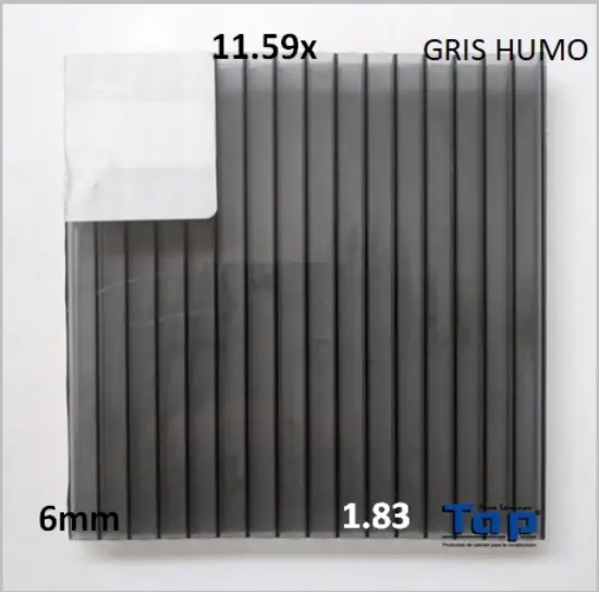 Imagen de POLI CEL 06 1.83X11.59 GRIS HUMO MULTIWALL