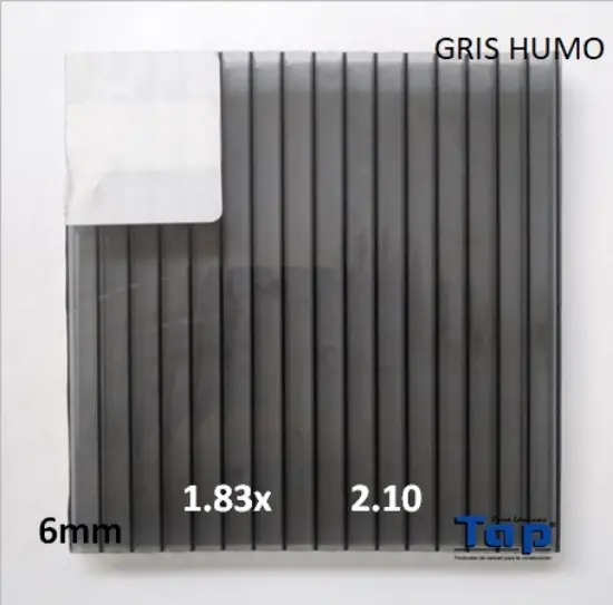 Imagen de POLI CEL 06 2.10X 1.83 GRIS HUMO MULTIWALL