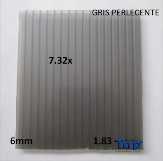 Imagen de POLI CEL 06 1.83X 7.32 GRIS PRL MULTIWALL
