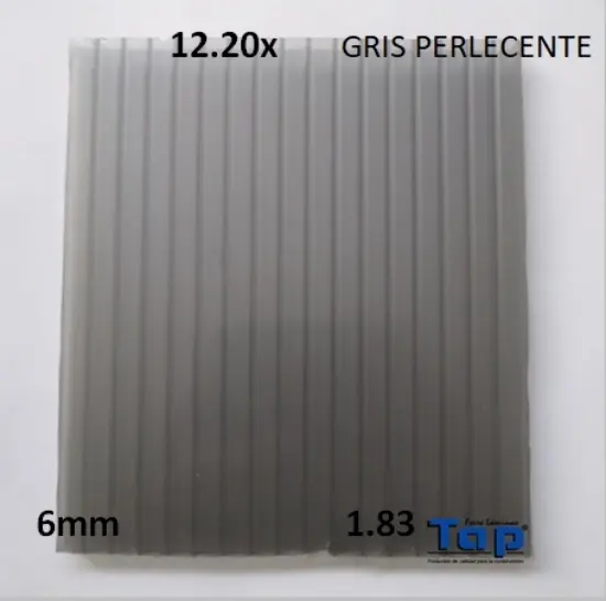 Imagen de POLI CEL 06 1.83X12.20 GRIS PRL MULTIWALL