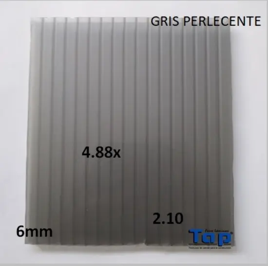 Imagen de POLI CEL 06 2.10X 4.88 GRIS PRL MULTIWALL