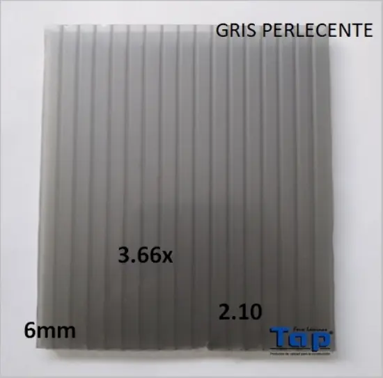 Imagen de POLI CEL 06 2.10X 3.66 GRIS PRL MULTIWALL