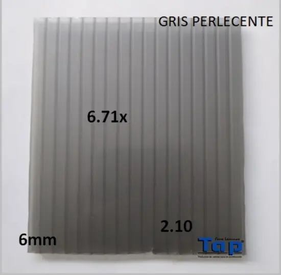 Imagen de POLI CEL 06 2.10X 6.71 GRIS PRL MULTIWALL