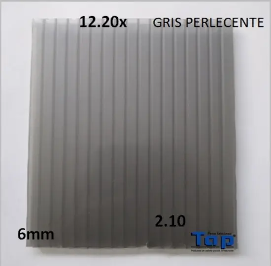 Imagen de POLI CEL 06 2.10X12.20 GRIS PRL MULTIWALL