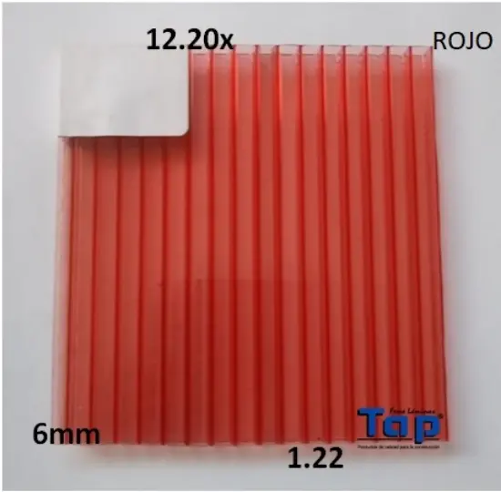 Imagen de POLI CEL 06 1.22X12.20 ROJO MULTIWALL